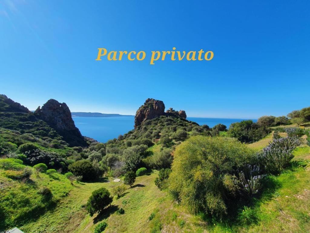 Nebida L'Estasi Tanca Piras A Bordo Piscina Con Vista Mareヴィラ エクステリア 写真