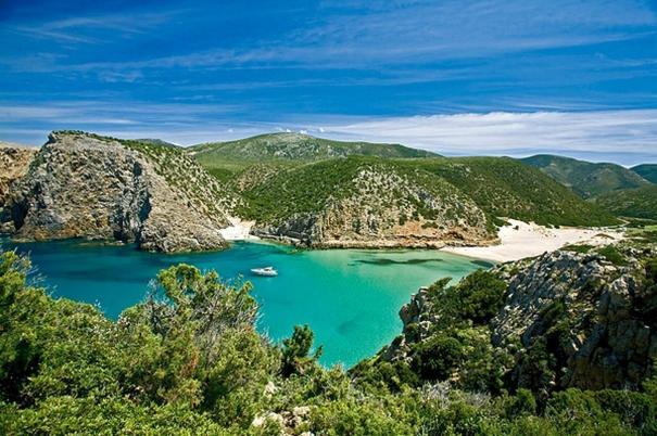 Nebida L'Estasi Tanca Piras A Bordo Piscina Con Vista Mareヴィラ エクステリア 写真