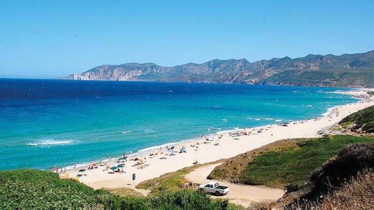 Nebida L'Estasi Tanca Piras A Bordo Piscina Con Vista Mareヴィラ エクステリア 写真
